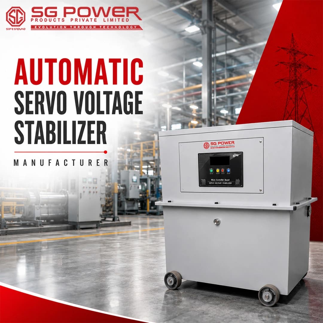 Automatic Servo Voltage Stabilizer Manufacturer in India