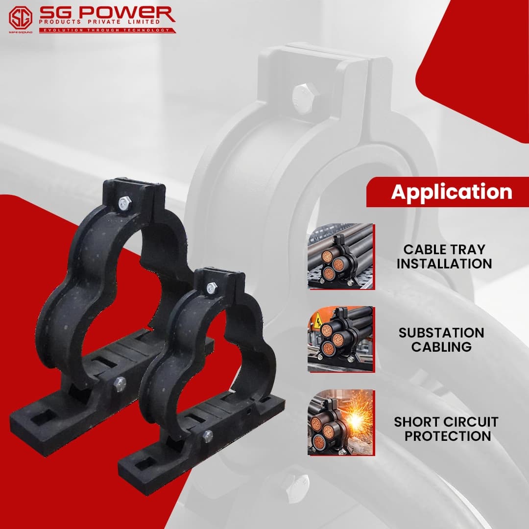 Trefoil Clamp Cable Management India