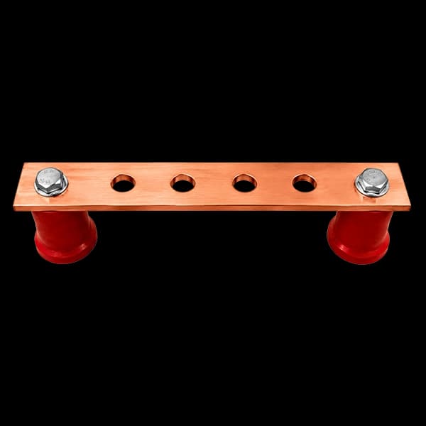 Copper 4 Way Bus Bar