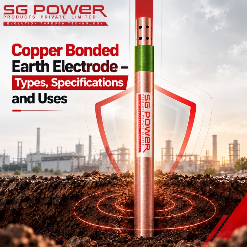 Copper Bonded Earth Electrode: Types, Specifications and Uses