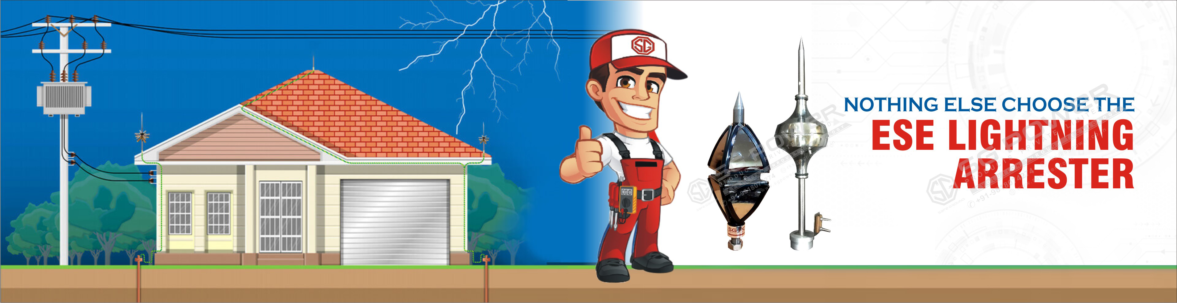 Copper Lightning Arrester Supplier